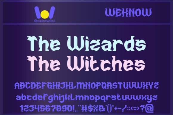 Night Creature Font PNG with transparent background - Preview 2