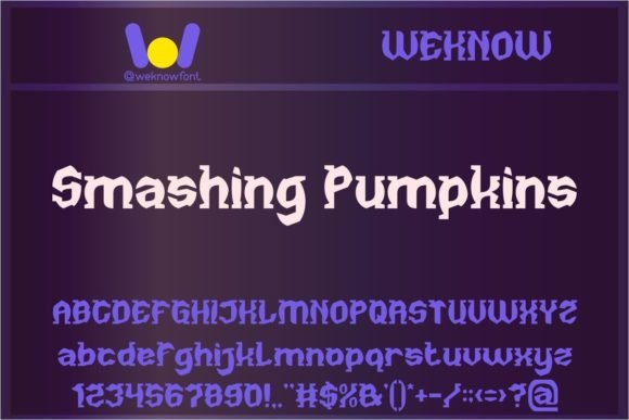 Night Creature Font PNG with transparent background - Preview 4