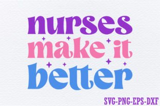 Retro Nurse Svg Bundle Graphic by Art King @ · Creative Fabrica
