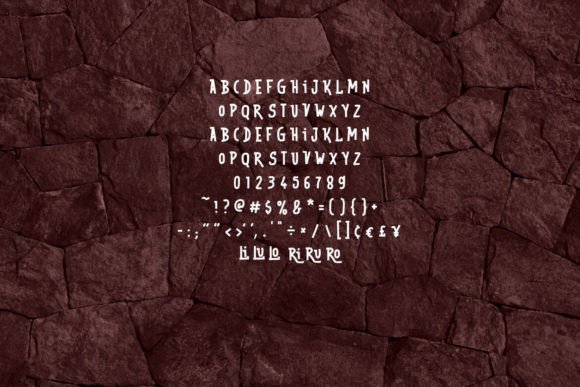 Roseluria Font PNG with transparent background - Preview 3