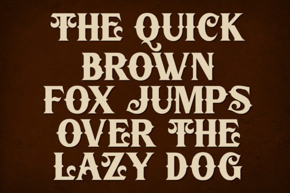 Saltru Western Font PNG with transparent background - Preview 3