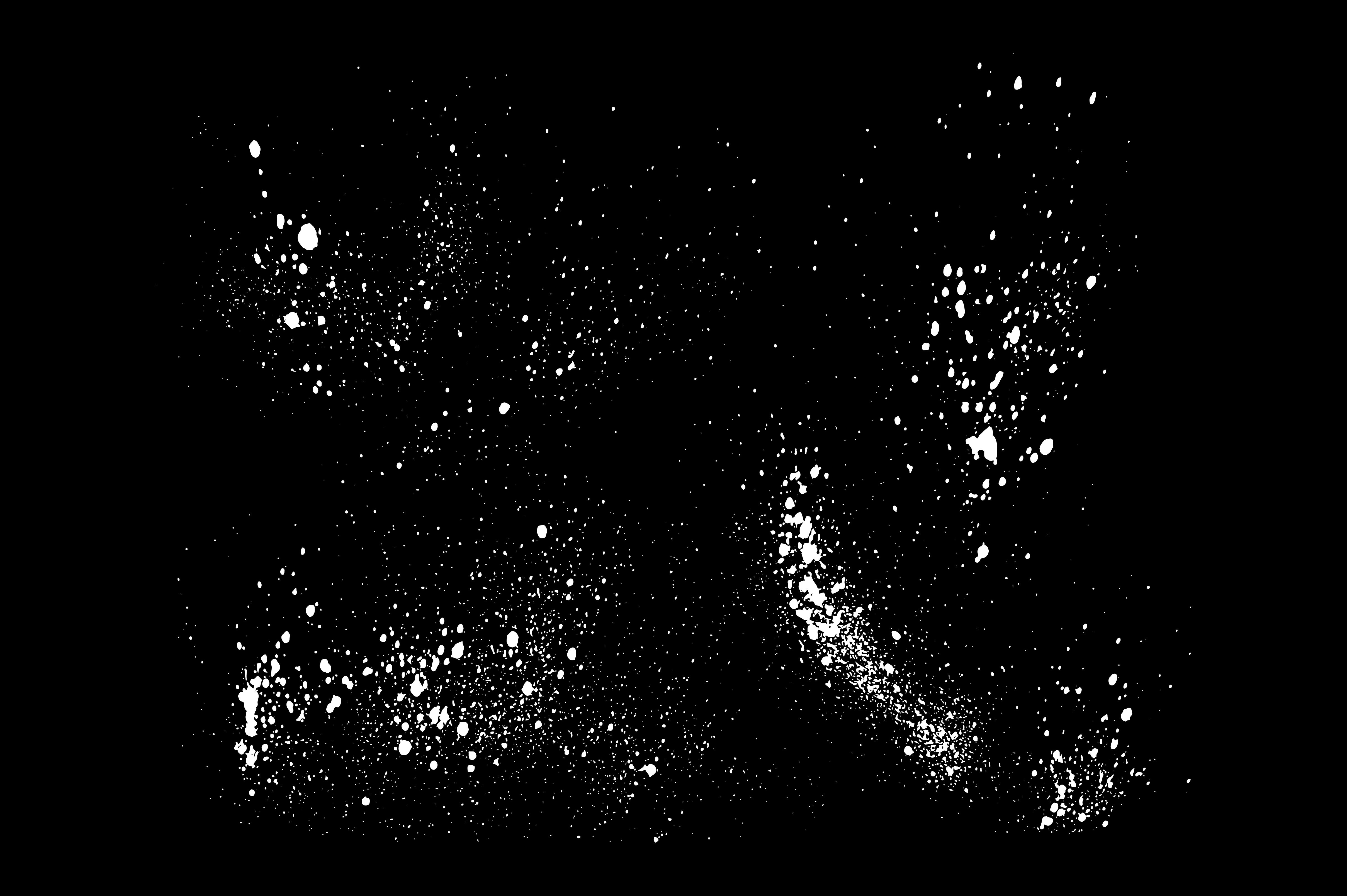 White Splatter Spot Illustration Set Graphic by bdvect1 · Creative Fabrica