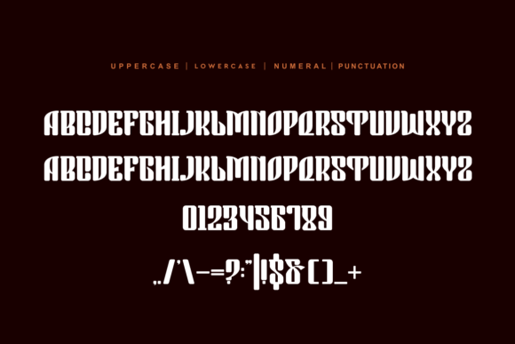 Askpend Sparken Font - Preview 4