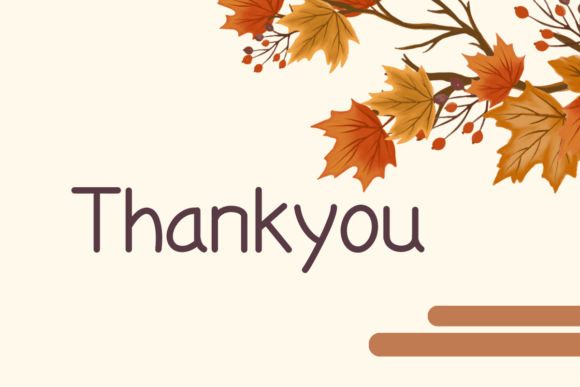 Autumn Font - Preview 4