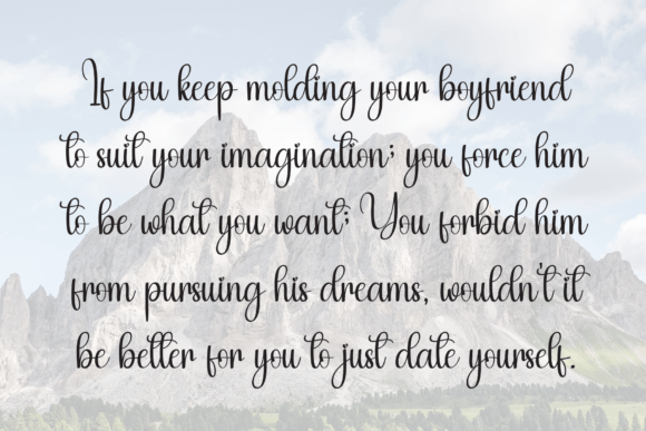 Birthday Font - Preview 5