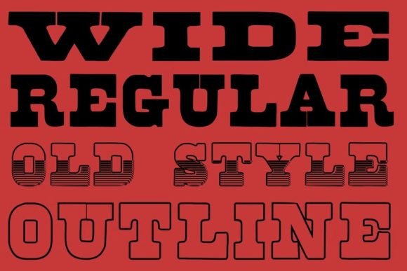 Brute Aldine Font - Preview 5