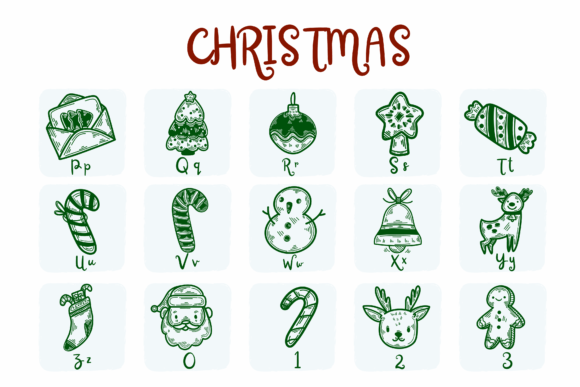 Christmas Font - Preview 2