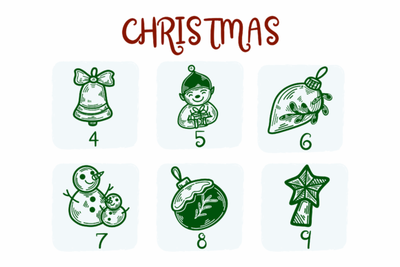 Christmas Font - Preview 3