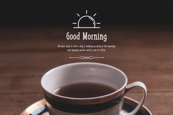 Coffee Cup Font - Preview 3