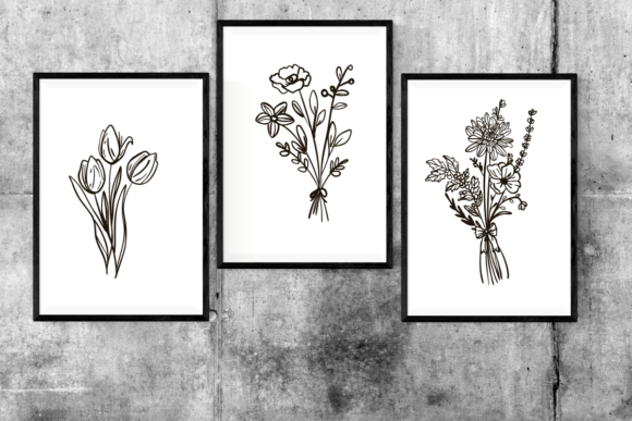 Floral Bouquet Font - Preview 5