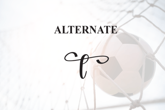 Football Font - Preview 6
