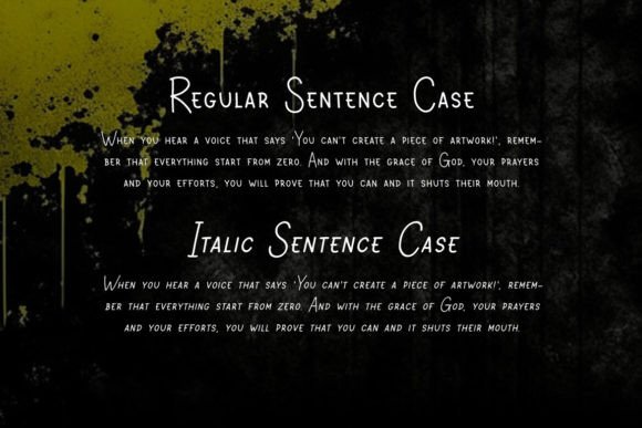 Gastron Font - Preview 1
