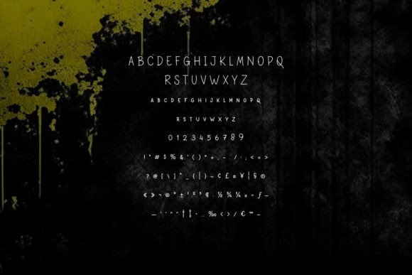 Gastron Font - Preview 3