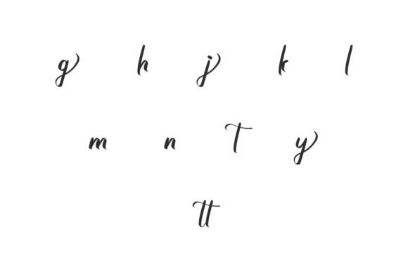 Great Autumn Font PNG with transparent background - Preview 6
