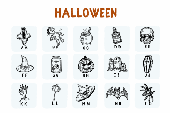 Halloween Font - Preview 1