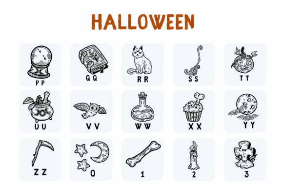 Halloween Font - Preview 2