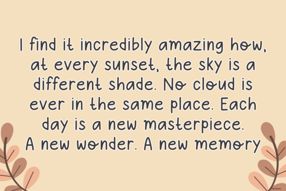 Hand Write Font - Preview 1