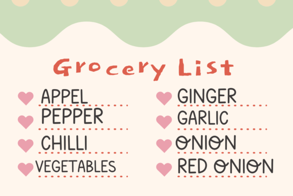 Hand Write Font - Preview 6