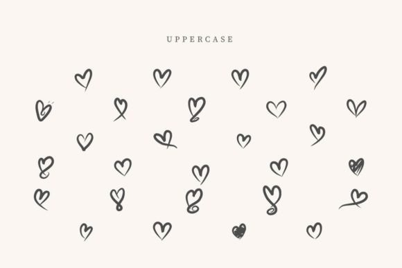 Heart Easter Font - Preview 1