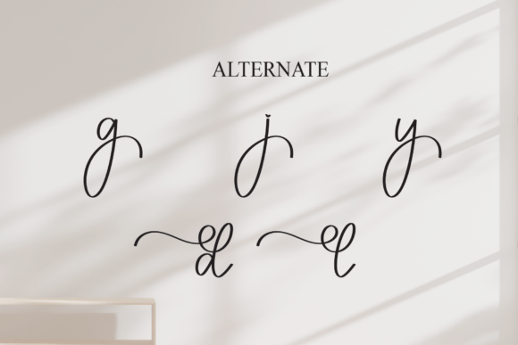 Jhordy Font PNG with transparent background - Preview 6