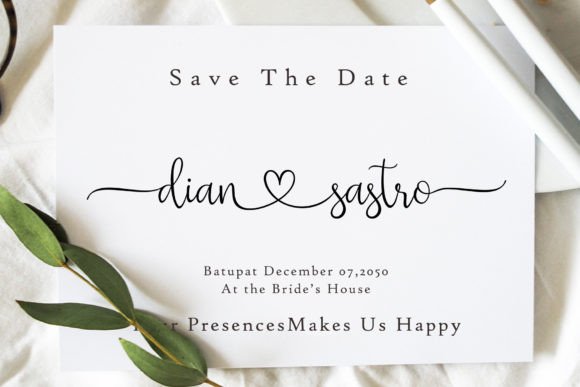Julia Smith Font font preview - 3