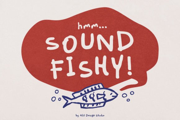 Lobster Fugu Font PNG with transparent background - Preview 1