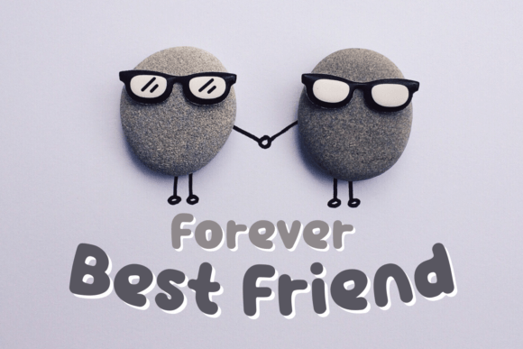 Mood Friend Font PNG with transparent background - Preview 3