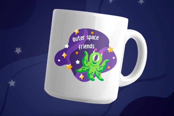 Planet Monster Font PNG with transparent background - Preview 2