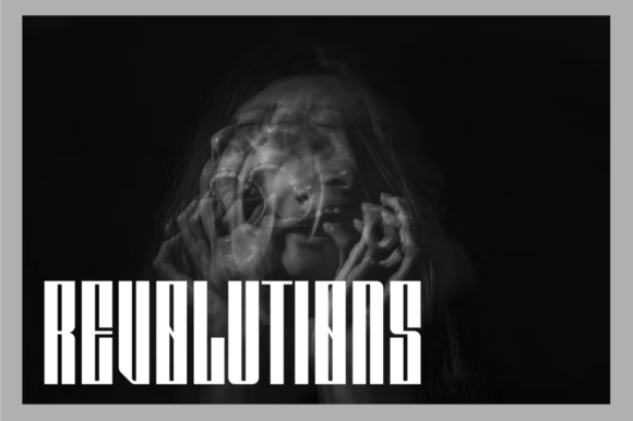 Proraman Font PNG with transparent background - Preview 4
