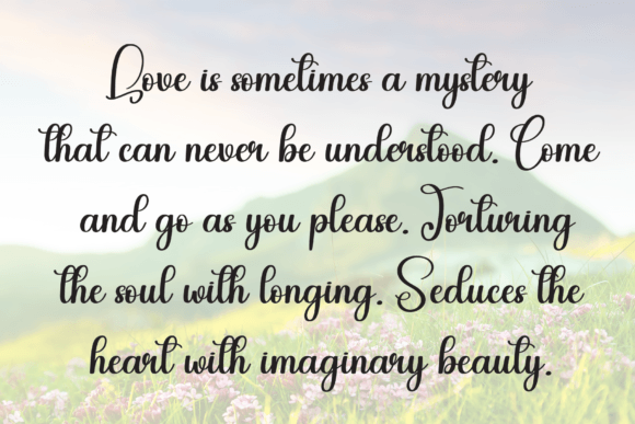 Regard Font PNG with transparent background - Preview 5
