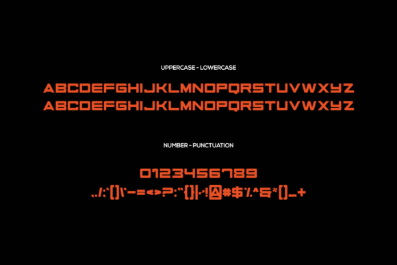 Bhizing Progame Font - Preview 3