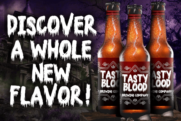 Blood Gore Font - Preview 3