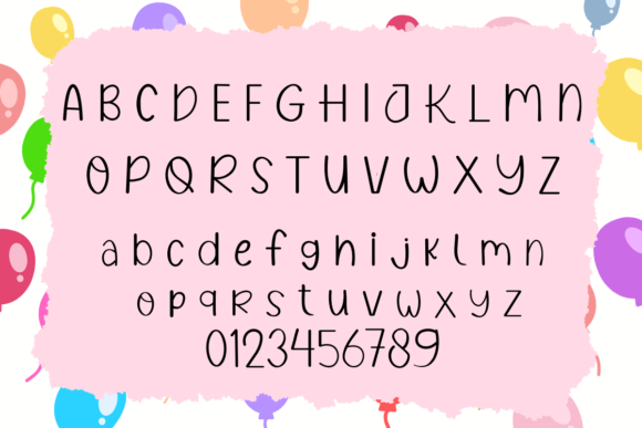Bubble Font - Preview 1