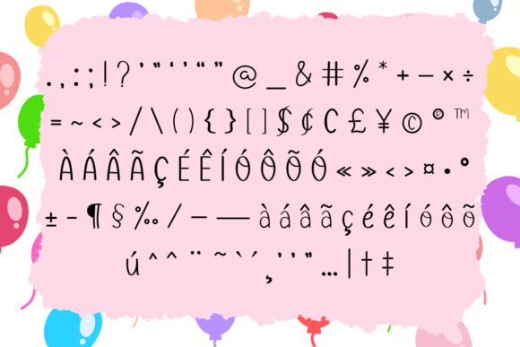 Bubble Font - Preview 2