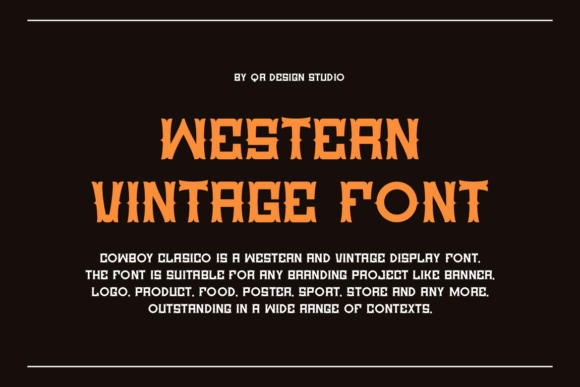 Cowboy Clasico Font PNG with transparent background - Preview 2