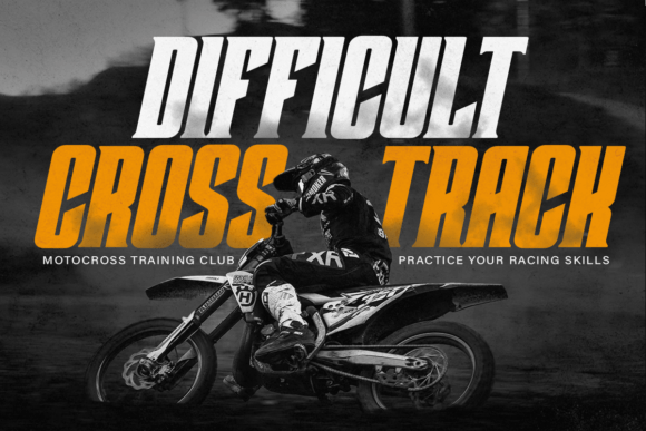 Crosride Font PNG with transparent background - Preview 2