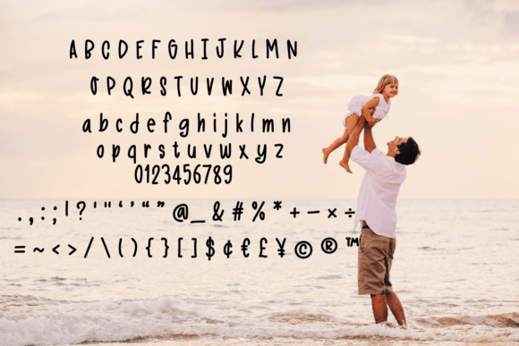 Father Day Font - Preview 1