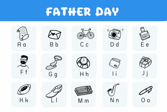 Father Day Font - Preview 1