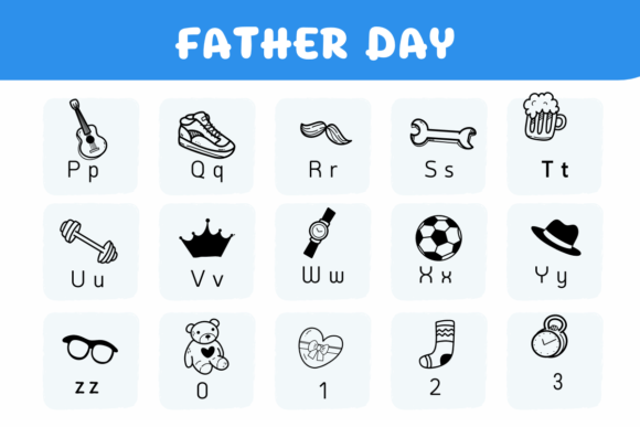 Father Day Font - Preview 2