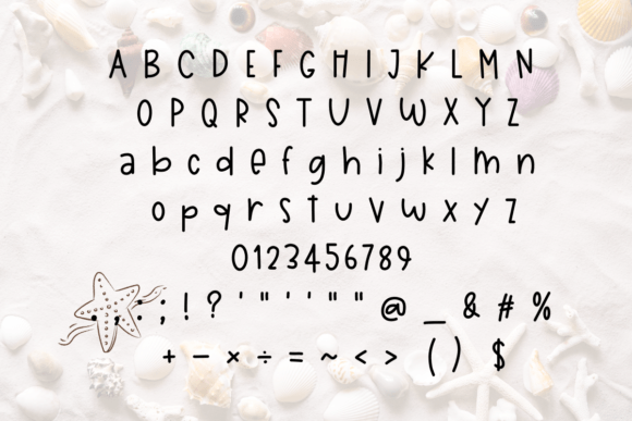 Heart Beach Font - Preview 1