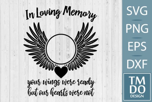 Graphics Rip For Funeral In Loving Memory Svg, Memorial Svg, Rip Graphic by TMDOdesign ...