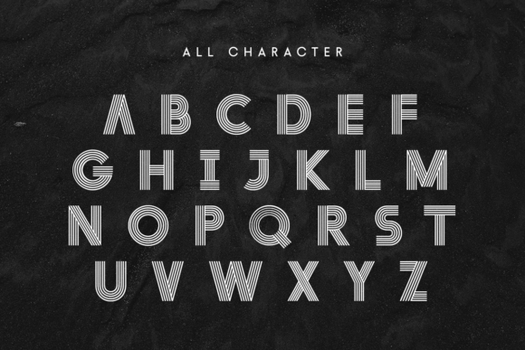 Layer Font PNG with transparent background - Preview 4