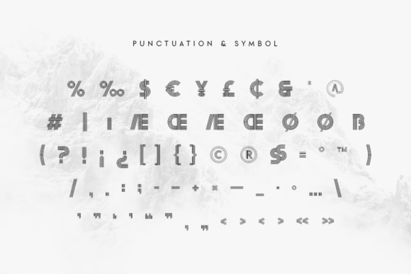 Layer Font PNG with transparent background - Preview 6