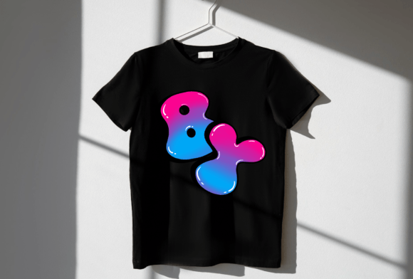 Lovely Graffiti Font PNG with transparent background - Preview 2
