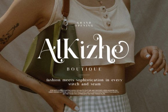 Ragike Font PNG with transparent background - Preview 6