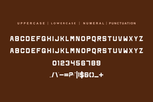 Rustic Cowboys Font PNG with transparent background - Preview 6
