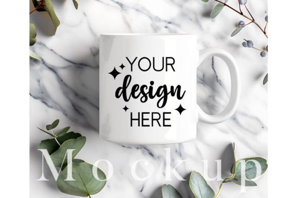 11oz White Mug Mockup Mug Mockup Graphics