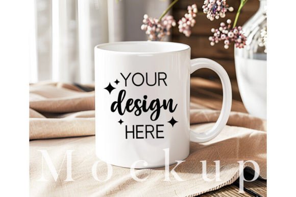 11oz White Mug Mockup Mug Mockup Graphics