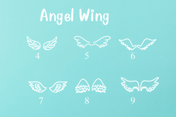 Angel Wing Font - Preview 3