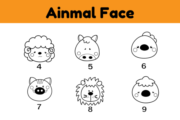 Animal Face Font - Preview 3